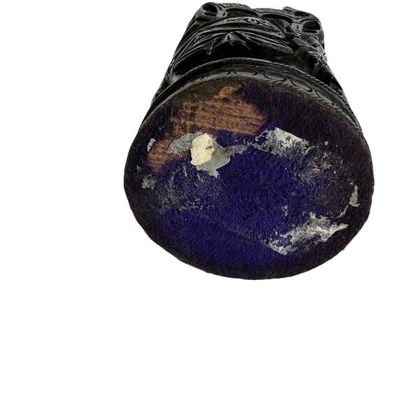 Vintage Elephant Ambari Wooden Statue Handmade India Decorative Figurine - Picture 10 of 14